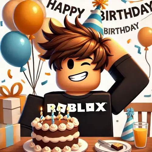 Convite Roblox Menino